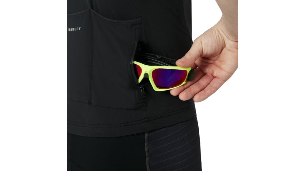 Oakley Jawbreaker Premium Jersey - Mens, Blackout, 2XL, 434031-02E-XXL