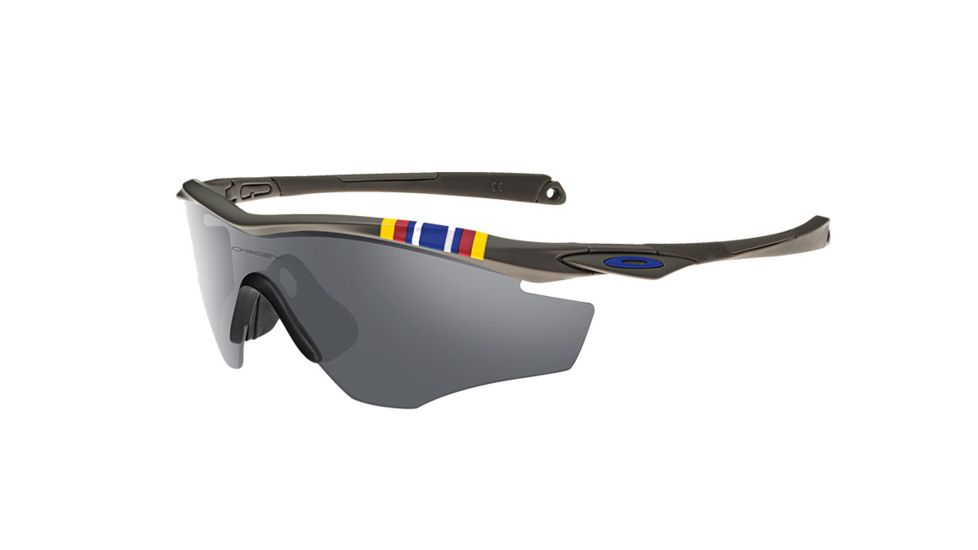 Oakley SI M2 Frame Sunglasses,Matte Black Frame,Shield Black Iridium Lens OO9212-17