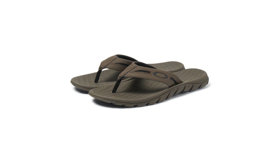 Oakley Operative 2.0 Flip Flop Sandals - Mens, Canteen, 9.0, 13477-87Y-87Y-9.0