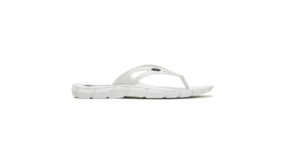 Oakley Operative 2.0 Flip Flop - Mens, White, 12, 13547-100-12