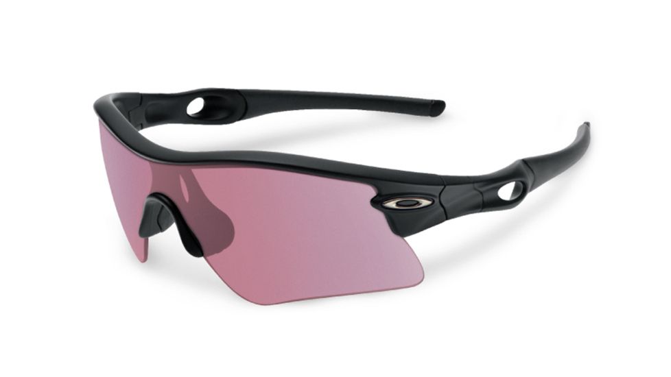 Oakley SI Radar Range Sunglasses,Matte Black Frame,Shield Prizm TR45 Lens 53-097
