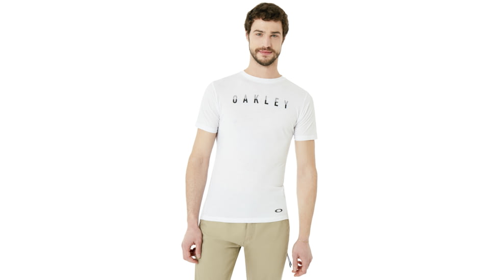 Oakley Radskin Veil Quick-Dry Tee - Mens, White, 2XL, 457126JP-100-XXL