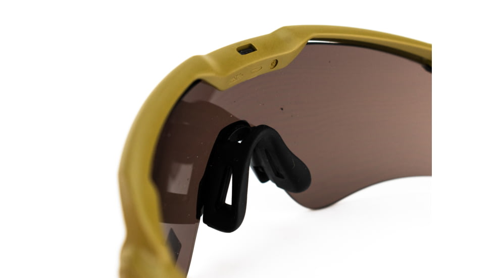 Oakley SI Standard Issue Ballistic M-Frame ALPHA Sunglasses, Terrain Tan w/Prizm Grey, OO9296-1744