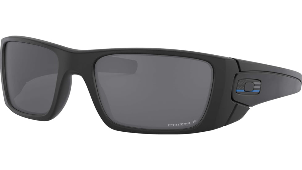 Oakley SI Standard Issue Fuel Cell Tonal Thin Blue Line Sunglasses, Prizm Black Polarized, 0OO9096-K560