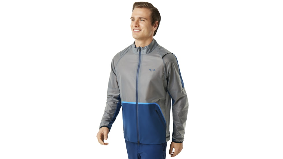 Oakley Targetline Waterproof Fz Shell - Mens, Dark Blue, Extra Large, 412668-609-XL