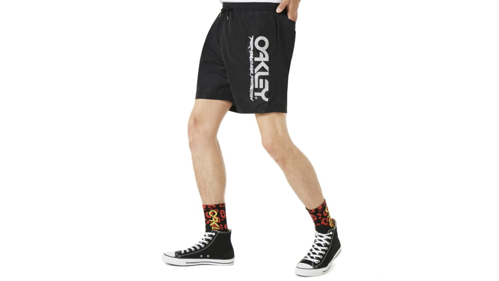 Oakley Tnp Black Beachwear - Mens, Blackout, Extra Large, 442573-02E-XL