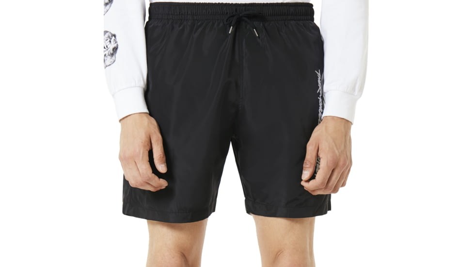 Oakley Tnp Black Beachwear - Mens, Blackout, Extra Large, 442573-02E-XL