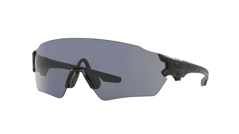 Oakley SI TOMBSTONE SPOIL OO9328 Sunglasses 932804-39 - Matte Black Frame, Grey Lenses