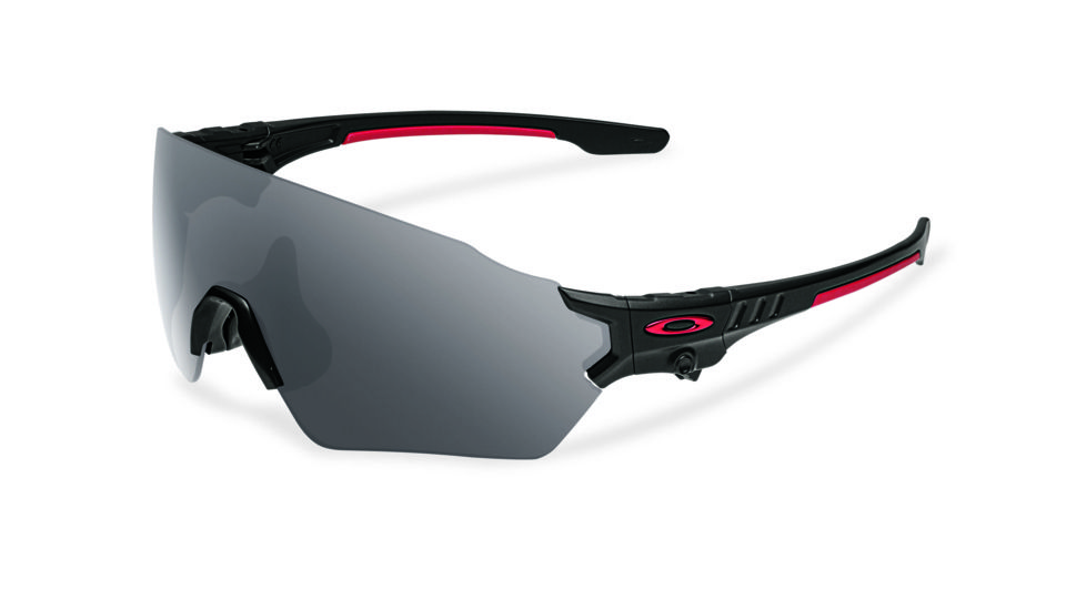 Oakley SI Tombstone Spoil Sunglasses,Matte Black Frame,Shield Prizm Black Iridium Lens OO9328-02