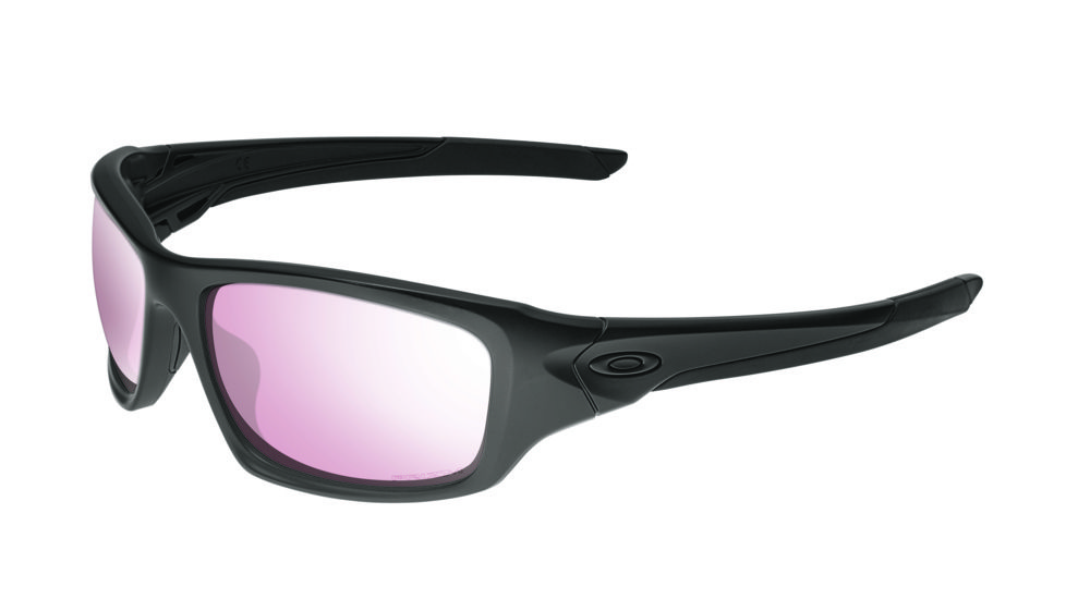 Oakley SI Valve Sunglasses,Matte Black Frame,Rectangle Prizm TR45 Titanium Iridium Lens OO9236-17