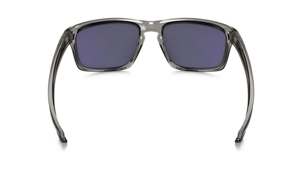 Oakley Silver Sunglasses Grey Smoke Frame, Positive Red Iridium Polarized Lens-OO9262-11