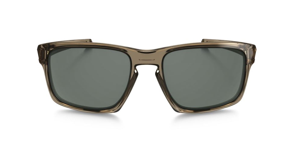 Oakley Silver Sunglasses Sepia Frame, Dark Grey Lens-OO9262-02
