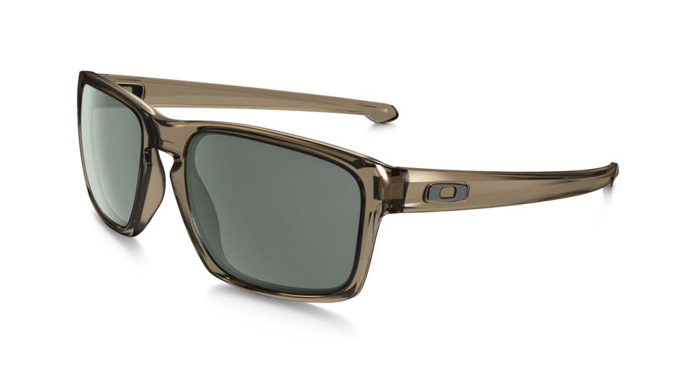 Oakley Silver Sunglasses Sepia Frame, Dark Grey Lens-OO9262-02