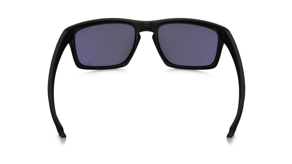 Oakley Silver Sunglasses Sliver Matte Black Frame, Positive Red Iridium Lens-OO9262-20