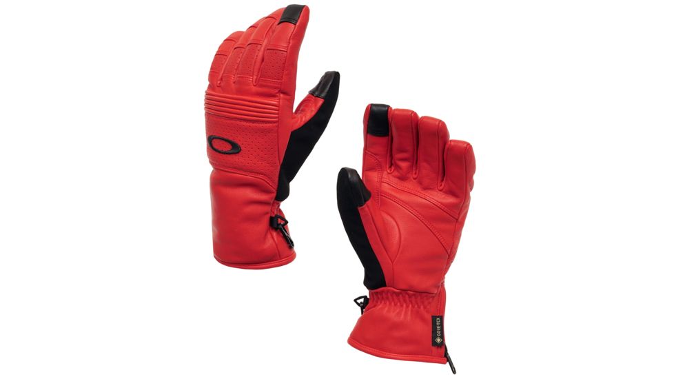 Oakley Silverado Gore-Tex Glove - Mens, High Risk Red, Small, 94321-43A-S
