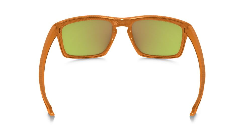Oakley Sliver Sunglasses Atomic Orange Frame, Fire Iridium Lens-OO9262-16