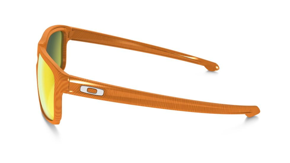 Oakley Sliver Sunglasses Atomic Orange Frame, Fire Iridium Lens-OO9262-16