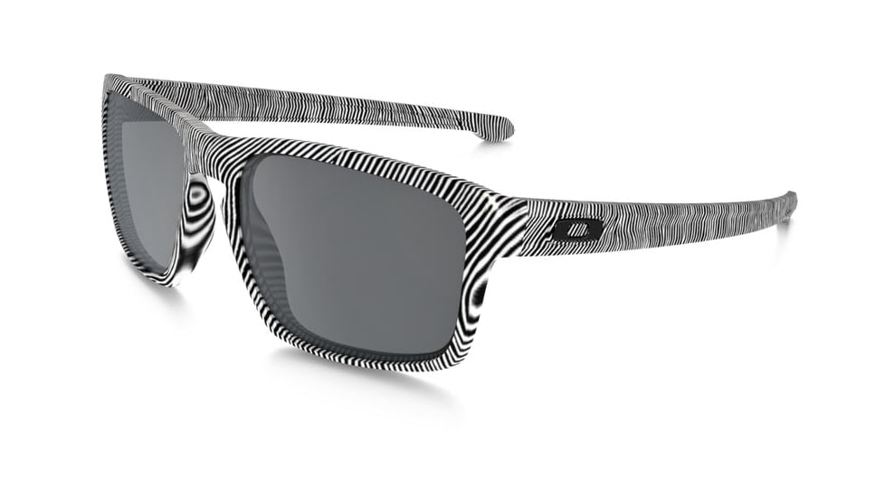 Oakley Sliver Sunglasses Fingerprint White Frame, Black Iridium Lens-OO9262-15