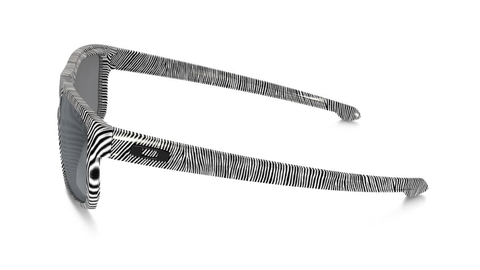 Oakley Sliver Sunglasses Fingerprint White Frame, Black Iridium Lens-OO9262-15