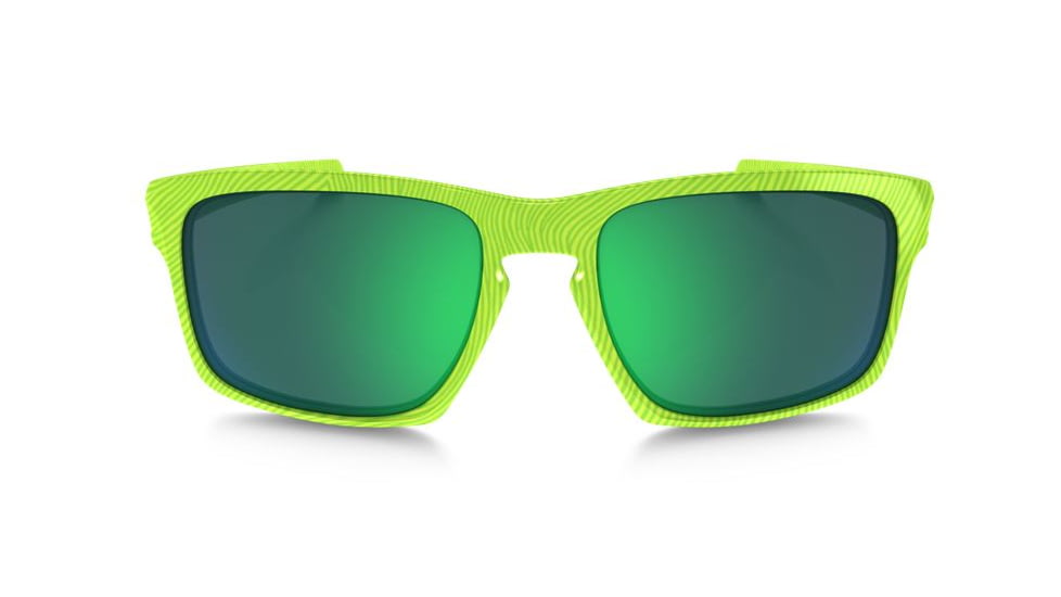 Oakley Sliver Sunglasses Retina Burn Frame, Jade Iridium Lens-OO9262-18