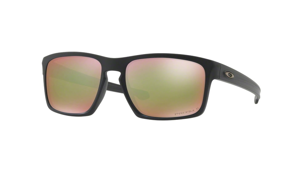 Oakley Sliver Sunglasses 926234-57 - Matte Black Frame, Prizm Fresh Water Polarized Lenses