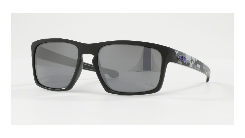 Oakley Sliver Sunglasses 926236-57 - Matte Black Frame, Black Iridium Lenses