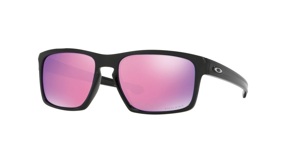 Oakley Sliver Sunglasses 926239-57 - Polished Black Frame, Prizm Golf Lenses