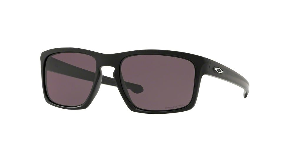 Oakley Sliver Sunglasses 926268-57 - Matte Black Frame, Prizm Grey Lenses