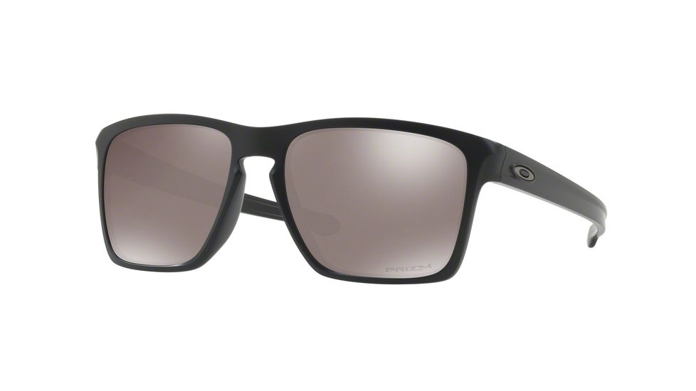 Oakley Sliver XL A OO9346 Sunglasses 934612-57 - Matte Black Frame, Prizm Black Polarized Lenses