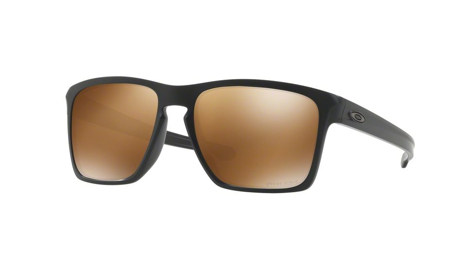 Oakley Sliver XL A OO9346 Sunglasses 934614-57 - Matte Black Frame, Prizm Tungsten Polarized Lenses