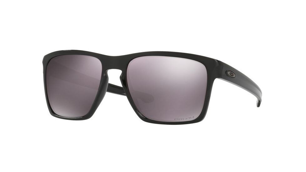 Oakley SLIVER XL OO9341 Sunglasses 934106-57 - Polished Black Frame, Prizm Daily Polarized Lenses