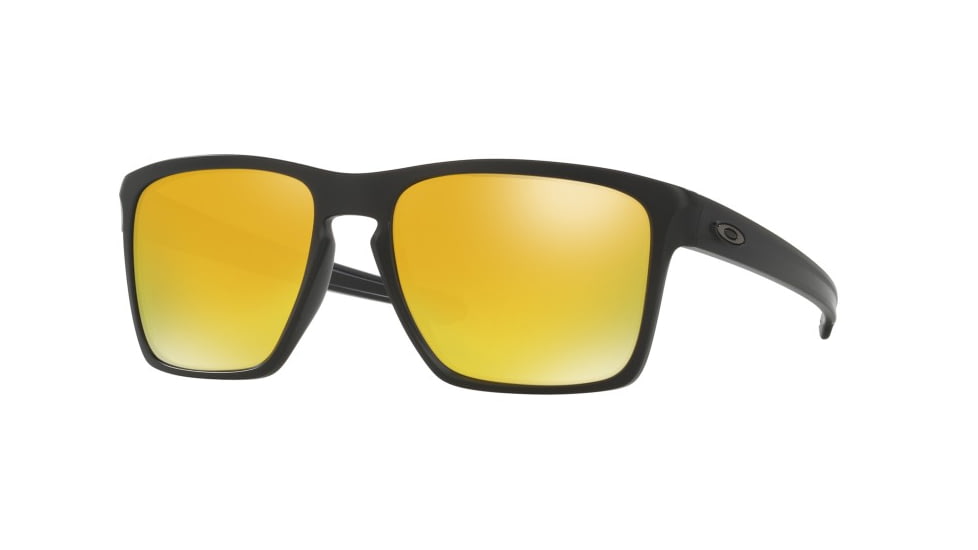 Oakley SLIVER XL OO9341 Sunglasses 934107-57 - Matte Black Frame, 24K Iridium Lenses