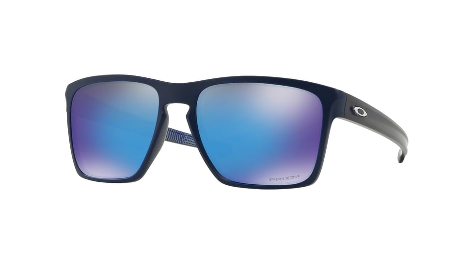 Oakley Sliver XL OO9341 Sunglasses 934122-57 - Matte Navy Frame, Prizm Sapphire Lenses