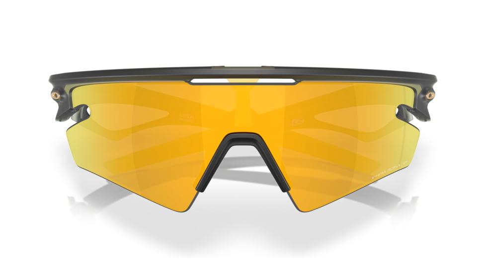 Oakley Sphaera Slash Sunglasses, Matte Olive Ink, PRIZM 24K Polarized, PRIZM 24K Polarized, OO9499-0536