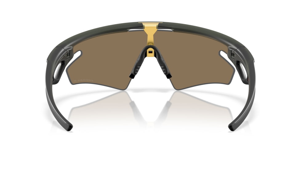 Oakley Sphaera Slash Sunglasses, Matte Olive Ink, PRIZM 24K Polarized, PRIZM 24K Polarized, OO9499-0536