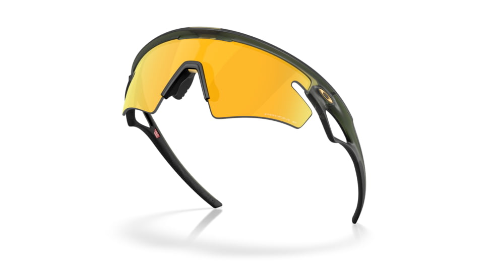 Oakley Sphaera Slash Sunglasses, Matte Olive Ink, PRIZM 24K Polarized, PRIZM 24K Polarized, OO9499-0536