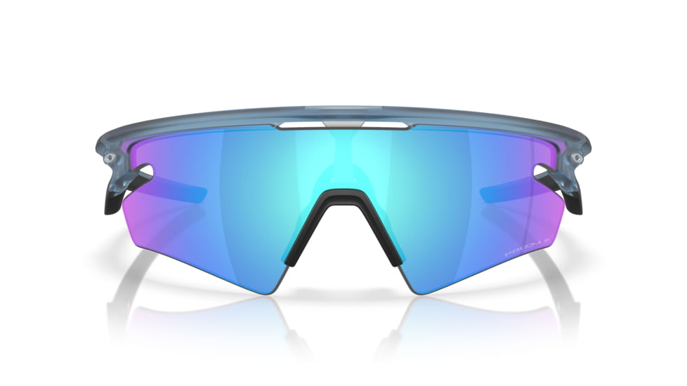 Oakley Sphaera Slash Sunglasses, Matte Stonewash, PRIZM Sapphire Polarized, PRIZM Sapphire Polarized, OO9499-0336
