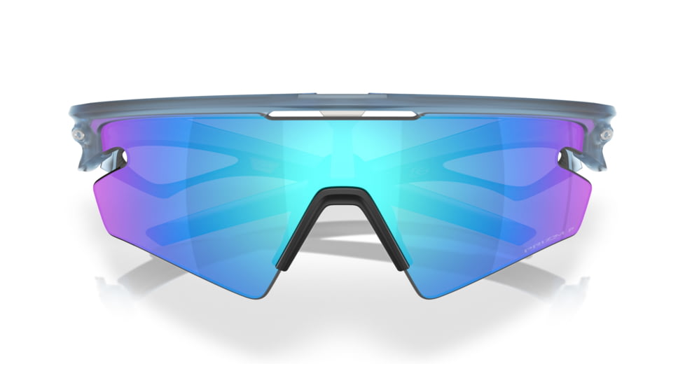 Oakley Sphaera Slash Sunglasses, Matte Stonewash, PRIZM Sapphire Polarized, PRIZM Sapphire Polarized, OO9499-0336