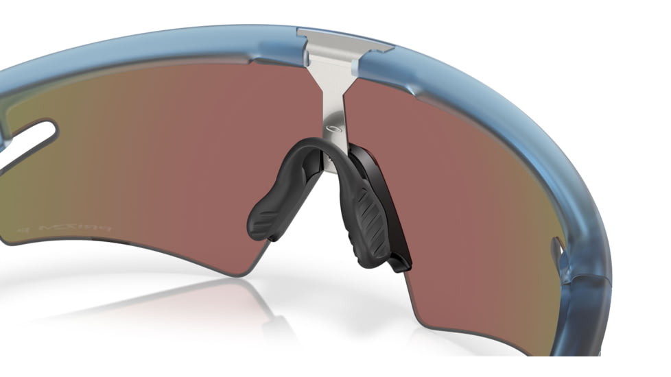 Oakley Sphaera Slash Sunglasses, Matte Stonewash, PRIZM Sapphire Polarized, PRIZM Sapphire Polarized, OO9499-0336