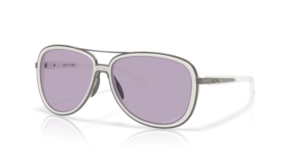 Oakley Split Time Sunglasses, Matte Transparent Mist, PRIZM Slate, PRIZM Slate, OO4129-2958
