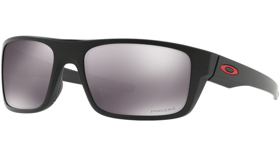 Oakley Standard Issue Armed Forces Drop Point Sunglasses, Matte Black w/Prizm Black, OO9367-2660
