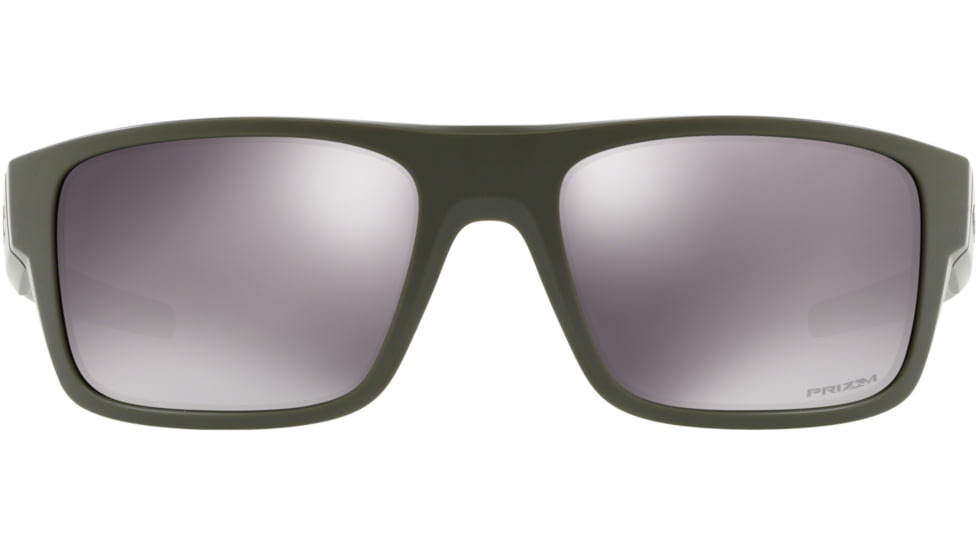 Oakley Standard Issue Armed Forces Drop Point Sunglasses, Matte Olive w/Prizm Black, OO9367-2460