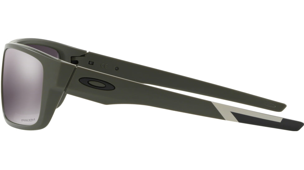 Oakley Standard Issue Armed Forces Drop Point Sunglasses, Matte Olive w/Prizm Black, OO9367-2460