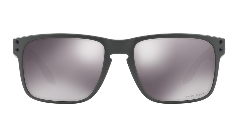 Oakley Standard Issue Armed Forces Holbrook Sunglasses, Matte Dark Grey w/Prizm Black, OO9102-I155