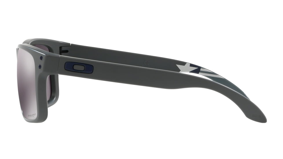 Oakley Standard Issue Armed Forces Holbrook Sunglasses, Matte Dark Grey w/Prizm Black, OO9102-I155