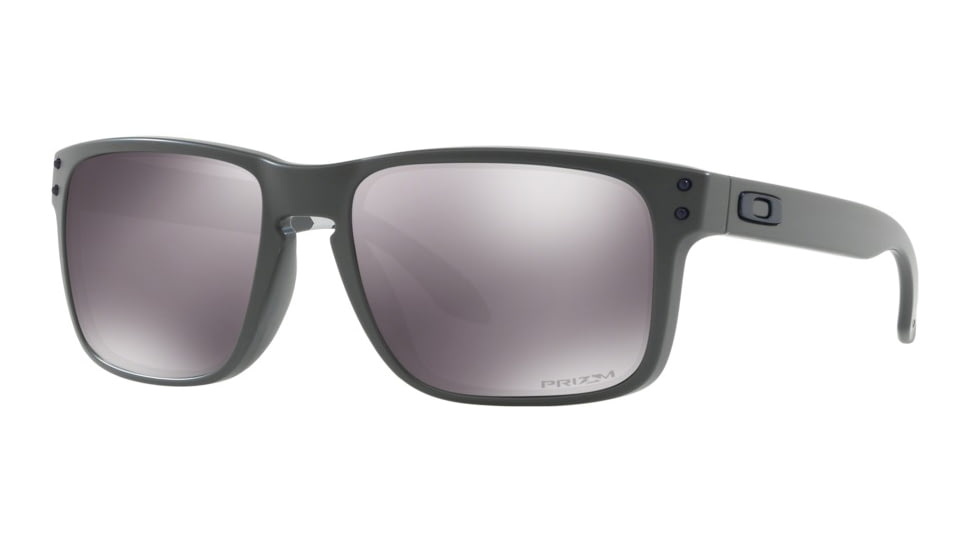 Oakley Standard Issue Armed Forces Holbrook Sunglasses, Matte Dark Grey w/Prizm Black, OO9102-I155