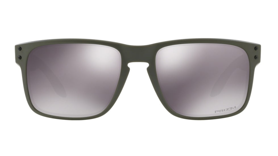 Oakley Standard Issue Armed Forces Holbrook Sunglasses, Matte Olive w/Prizm Black, OO9102-H855