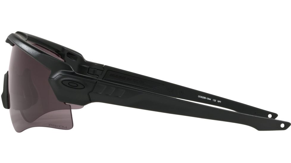 Oakley SI Standard Issue Ballistic M-Frame ALPHA Goggles, 2 Lens Array, Black w/Prizm Grey, Clear, OO9296-1844