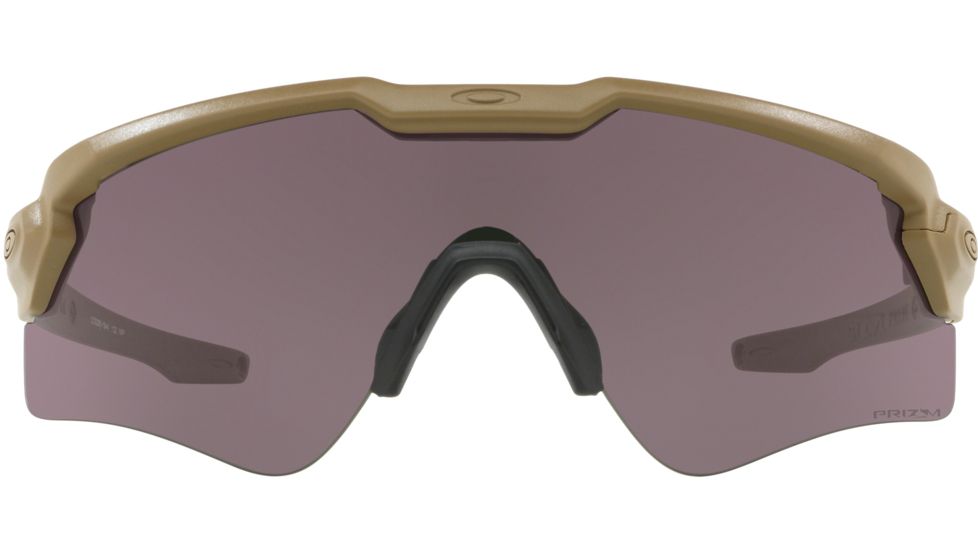 Oakley SI Standard Issue Ballistic M-Frame ALPHA Goggles, 2 Lens Array, Terrain Tan w/Prizm Grey, Clear, OO9296-1944