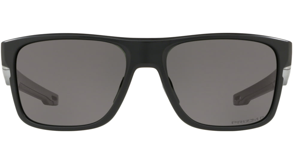 Oakley Standard Issue Crossrange Sunglasses, Matte Black w/Prizm Grey Polarized, OO9361-2057